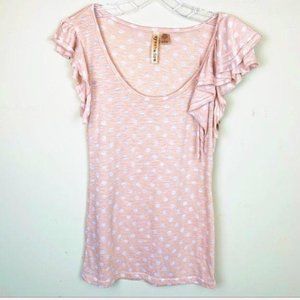 Eyeshadow Women’s Polka Dot Top Size Medium